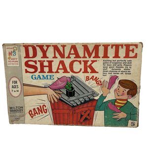 Rare 1968 Milton Bradley “Dynamite Shack” Game